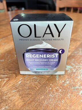 OLAY Regenerist Night Recovery Cream fragrance free 1.7 ounces. NEW